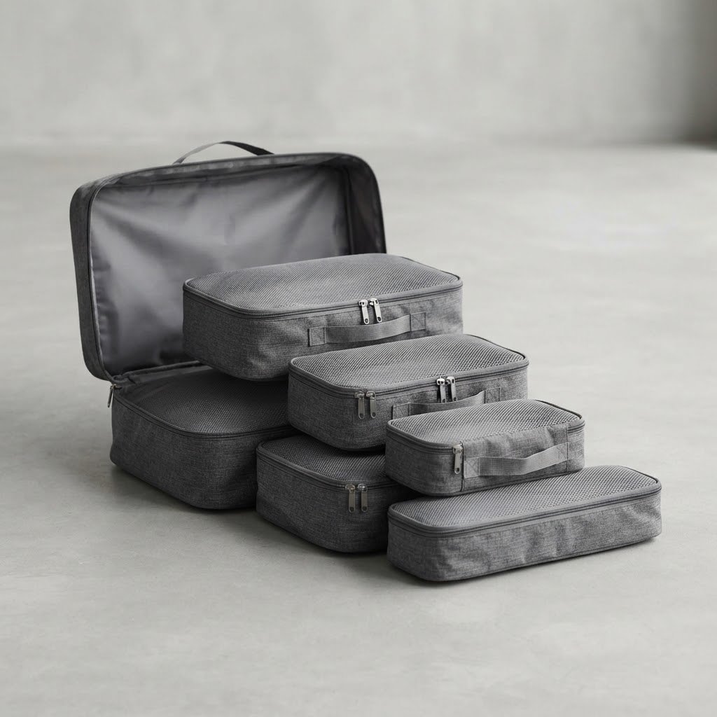 Packing cube set product shot